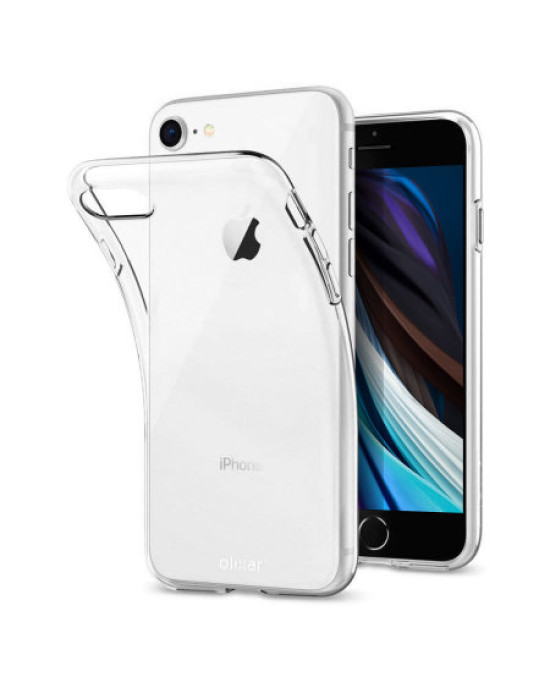 Olixar Ultra-Thin iPhone SE 2020 Gel Case - Crystal Clear