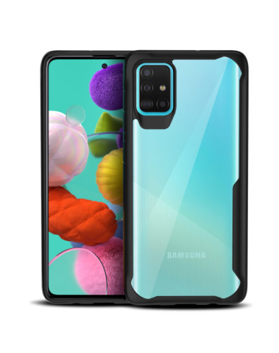 Olixar NovaShield Samsung Galaxy A51 Bumper Case - Black