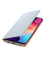 Official Samsung Galaxy A50 Wallet Flip Cover Case - White Official Samsung Galaxy A50 Wallet Flip Cover Case - White