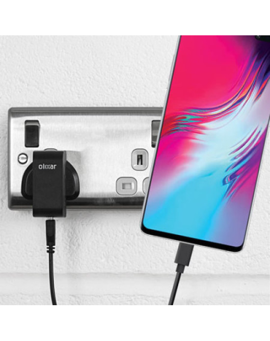High Power Samsung Galaxy S10 5G Wall Charger & 1m USB-C Cable