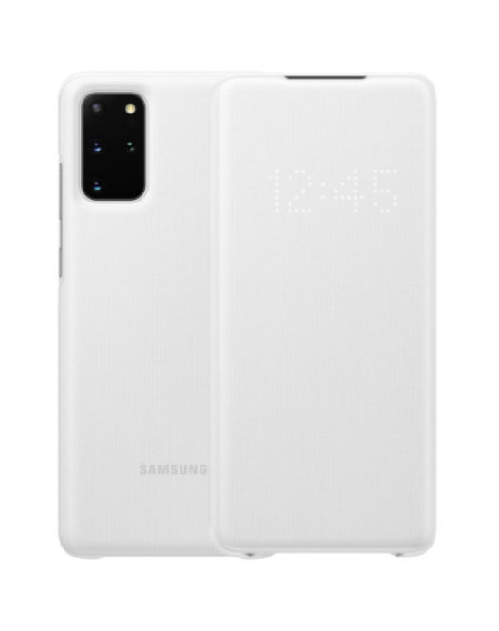 Official Samsung Galaxy S20 Plus LED View Cover Case - White Official Samsung Galaxy S20 Plus LED View Cover Case - White