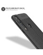 Olixar Attache Motorola One Macro Leather-Style Case - Black