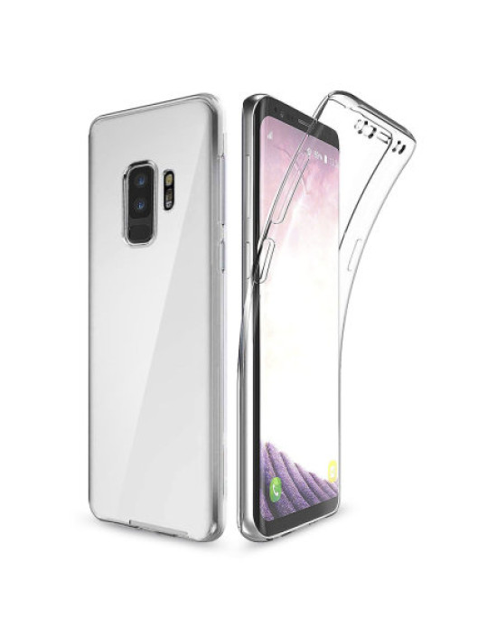 Olixar FlexiCover Complete Protection Galaxy S9 Plus Case - Clear