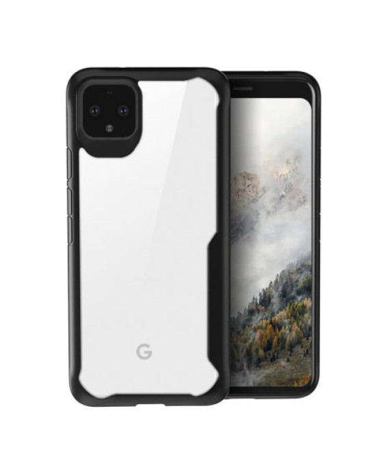 Olixar NovaShield Google Pixel 4 XL Bumper Case - Black