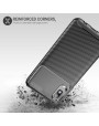 Olixar Carbon Fibre Samsung Galaxy A10e Case - Black