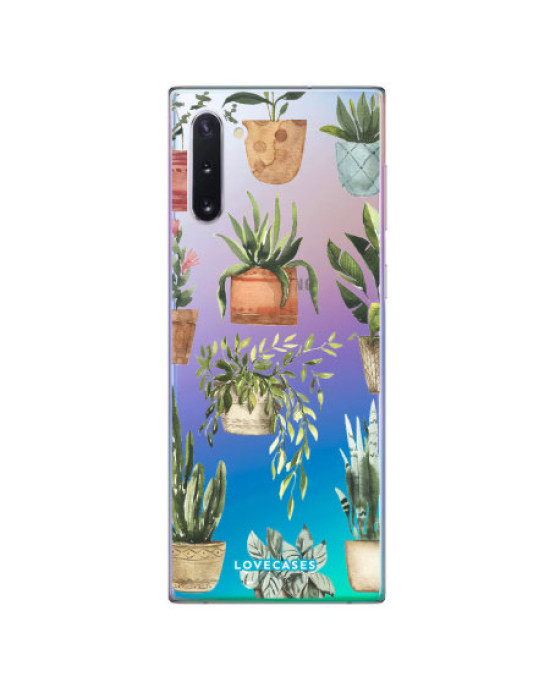 LoveCases Samsung Note 10 Plant Phone Case - Clear Multi LoveCases Samsung Note 10 Plant Phone Case - Clear Multi