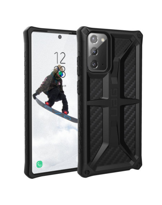 UAG Monarch Samsung Galaxy Note 20 5G Tough Case - Carbon Fiber