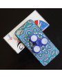 Olixar iPhone 8 / 7 Plus Fidget Spinner Pattern Case - Blue / White