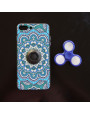Olixar iPhone 8 / 7 Plus Fidget Spinner Pattern Case - Blue / White