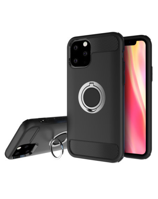 Olixar ArmaRing iPhone 11 Pro Max Finger Loop Tough Case - Black