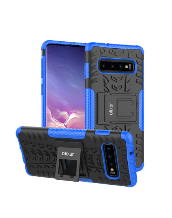 Olixar ArmourDillo Samsung Galaxy S10 Protective Case - Blue