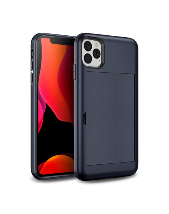 Olixar Armour Vault iPhone 11 Pro Tough Wallet Case - Navy