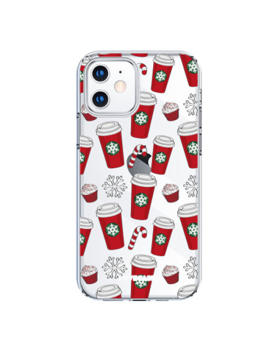 LoveCases iPhone 12 mini Gel Case - Christmas Red Cups