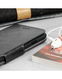 Olixar Leather-Style HTC Desire 12S Wallet Stand Case - Black