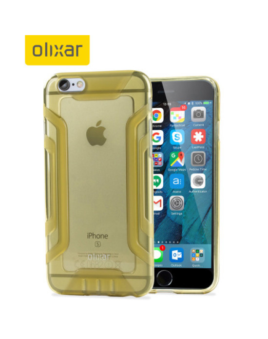 FlexiGrip iPhone 6S Plus / 6 Plus Gel Case - Gold FlexiGrip iPhone 6S Plus / 6 Plus Gel Case - Gold