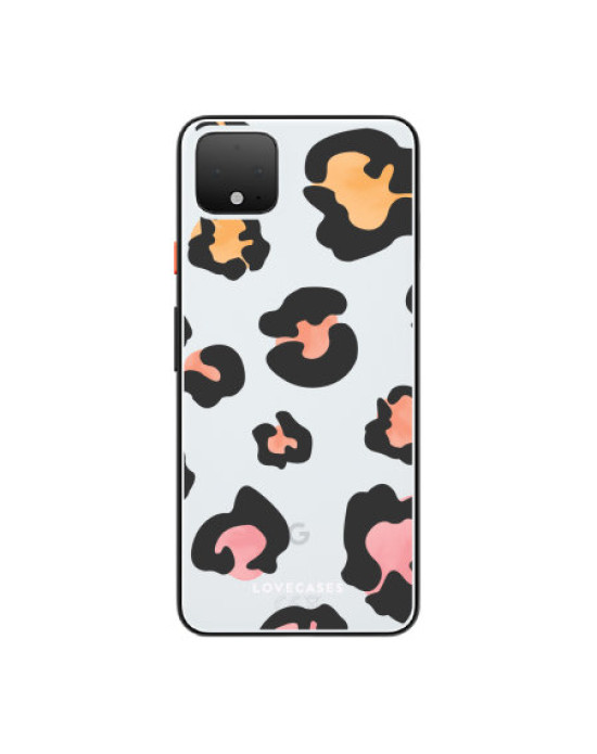 LoveCases Google Pixel 4 XL Leopard Print Clear Case - Multicoloured LoveCases Google Pixel 4 XL Leopard Print Clear Case - Multicoloured