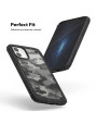 Ringke Fusion X iPhone 12 mini Case - Black Camo