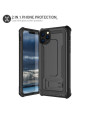 Olixar Manta iPhone 11 Pro Tough Case with Tempered Glass - Black