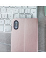 Olixar Leather-Style iPhone XS Wallet Stand Case - Rose Gold