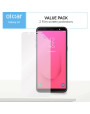 Olixar Samsung Galaxy J8 2018 Screen Protector 2-in-1 Pack Olixar Samsung Galaxy J8 2018 Screen Protector 2-in-1 Pack