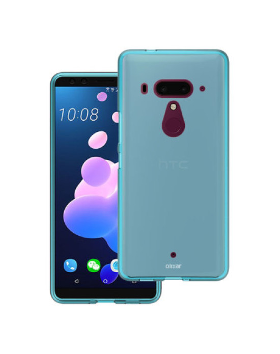 Olixar FlexiShield HTC U12 Plus Gel Case - Coral Blue Olixar FlexiShield HTC U12 Plus Gel Case - Coral Blue