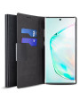 Olixar Leather-Style Samsung Note 10 Plus Wallet Stand Case - Black