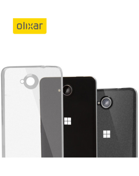 Olixar Ultra-Thin Microsoft Lumia 650 Case - 100% Clear