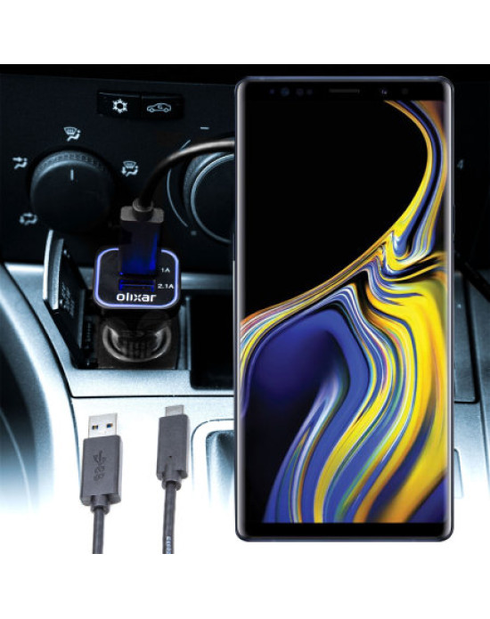 Olixar High Power Samsung Galaxy Note 9 Car Charger