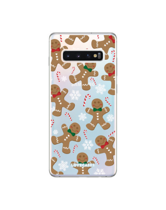 LoveCases Samsung S10 Gingerbread Clear Phone Case