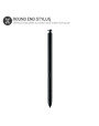 Olixar Samsung Galaxy Note 10 Series Compatible Stylus Pen - Black