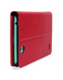 Olixar Leather-Style Sony Xperia C4 Wallet Stand Case - Red