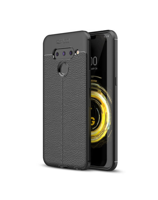 Olixar Attache LG V50 ThinQ Leather-Style Case - Black Olixar Attache LG V50 ThinQ Leather-Style Case - Black