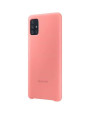 Official Samsung Galaxy A51 Silicone Cover Case - Pink