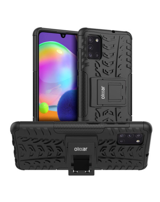 Olixar ArmourDillo Samsung Galaxy A31 Protective Case - Black
