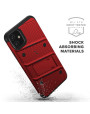 Zizo Bolt Series iPhone 11 Case & Screen Protector - Red/Black