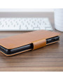 Olixar Leather-Style Samsung Galaxy A8 Wallet Stand Case - Tan Olixar Leather-Style Samsung Galaxy A8 Wallet Stand Case - Tan