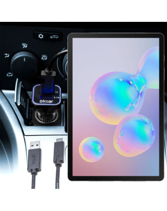 Olixar High Power Samsung Galaxy Tab S6 Car Charger