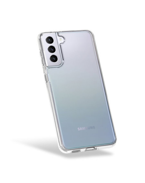 Olixar Antibacterial NovaShield Samsung Galaxy S21 Bumper Case - Clear