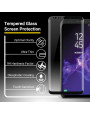 Olixar Samsung Galaxy S9 Full Cover Glass Screen Protector - Black