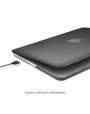 Olixar ToughGuard MacBook Pro Retina 13" Case (2012 To 2015) - Black