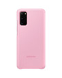 Official Samsung Galaxy S20 Clear View Cover Case - Pink