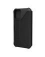 UAG Metropolis iPhone 12 mini Tough Wallet Case - Kevlar Black