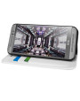 Olixar Leather-Style HTC One M9 Wallet Stand Case - White Olixar Leather-Style HTC One M9 Wallet Stand Case - White