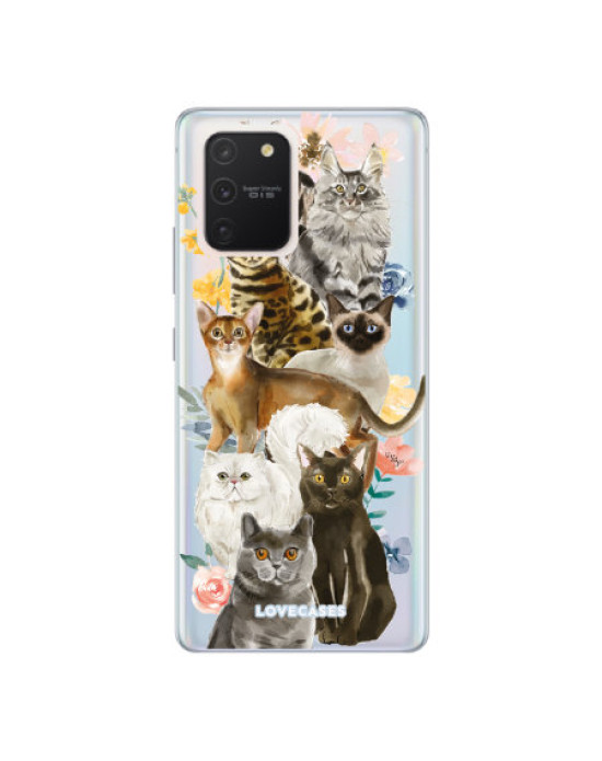 LoveCases Samsung Galaxy S10 Lite Gel Case - Cats LoveCases Samsung Galaxy S10 Lite Gel Case - Cats