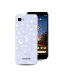 LoveCases Google Pixel 3A XL Clear Starry Phone Case