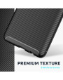 Olixar Carbon Fibre Samsung Galaxy A02S Protective Case - Black