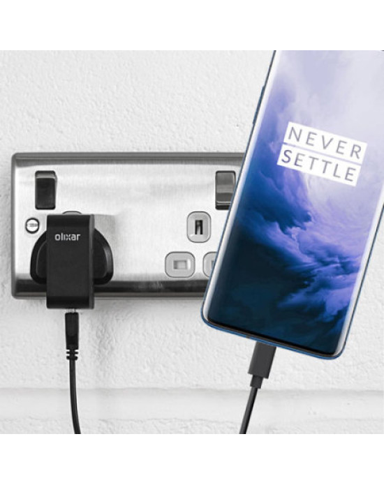 High Power OnePlus 7 Pro Wall Charger & 1m USB-C Cable