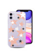 LoveCases iPhone 11 Clear Pink Star Clear Phone Case LoveCases iPhone 11 Clear Pink Star Clear Phone Case