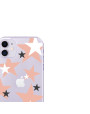 LoveCases iPhone 11 Clear Pink Star Clear Phone Case LoveCases iPhone 11 Clear Pink Star Clear Phone Case
