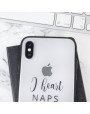 LoveCases Statement iPhone X Case - I Heart Naps But I Stay Woke